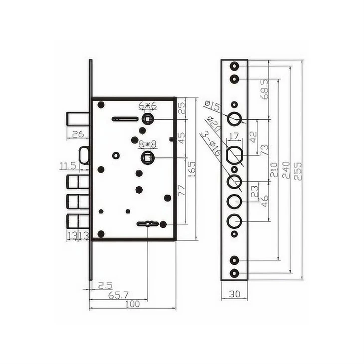 Mechanical Mortise Lock price Mechanical Mortise Lock price